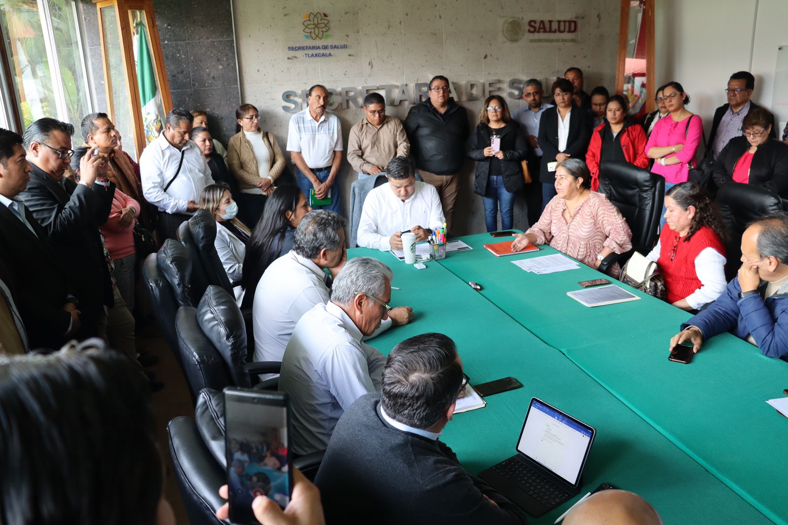 SNTSA advierte posibles protestas por omisiones y desabasto en sector salud de Tlaxcala